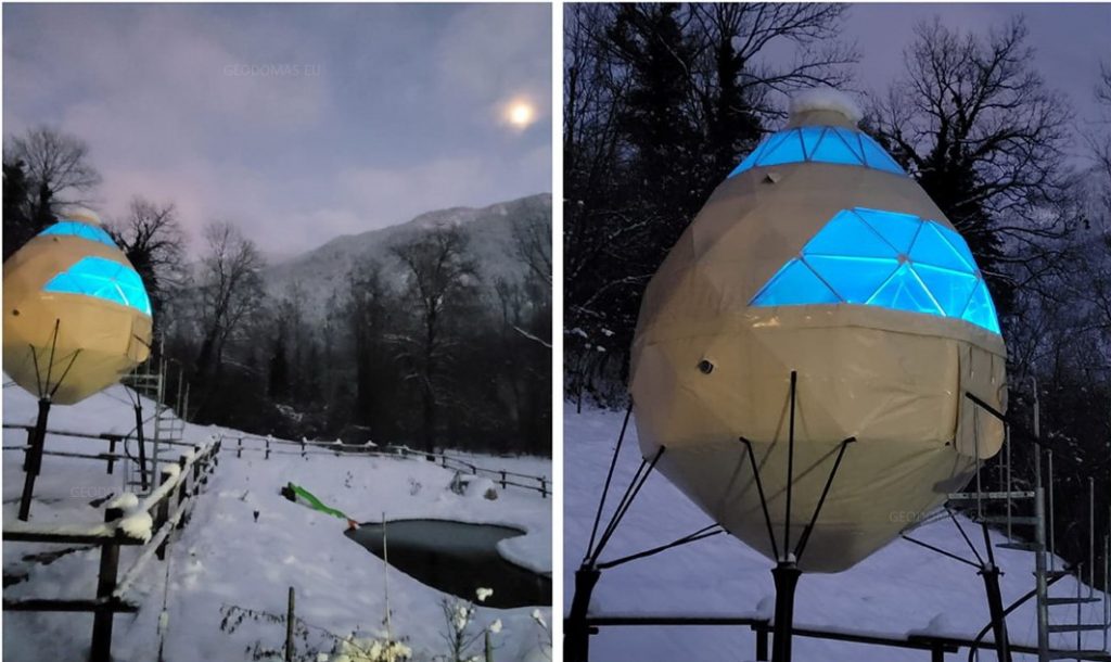 7m2 CRYSTAL DOME Ø3m H4m | BASIC SET · 21