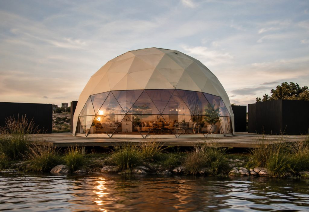 113m2 GLAMPING Ø12m ICO F4 H6m · 28