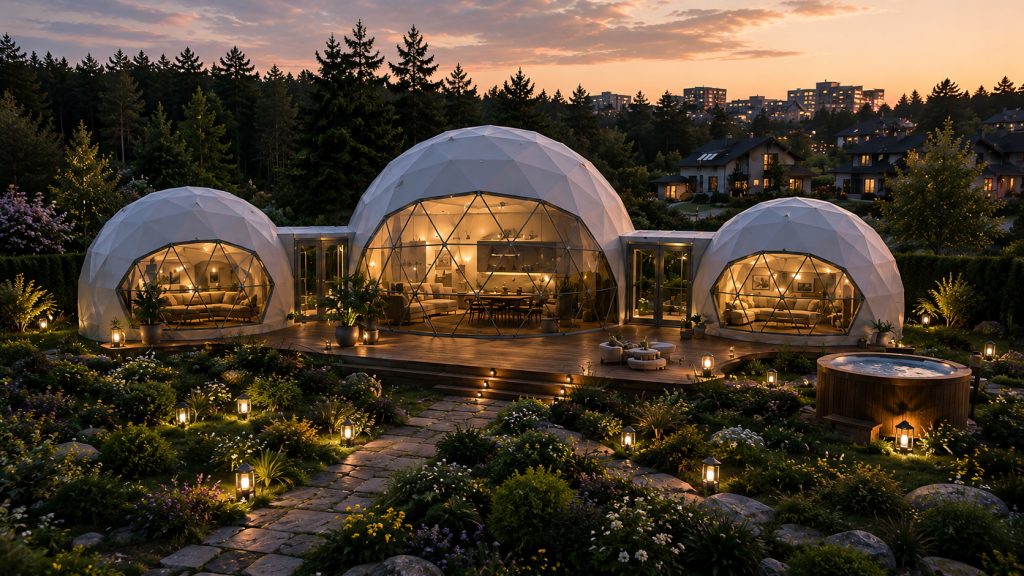 78m2 GLAMPING Ø10m ICO F4 H5m · 5