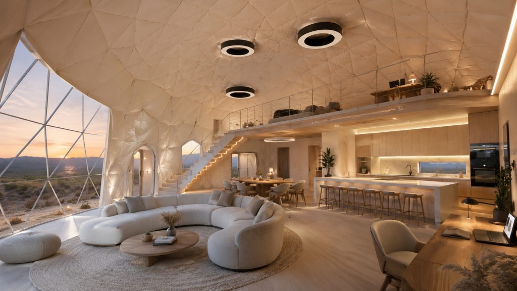 113m2 GLAMPING Ø12m ICO F4 H6m · 4