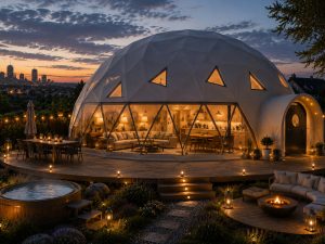 78m2 GLAMPING Ø10m ICO F4 H5m