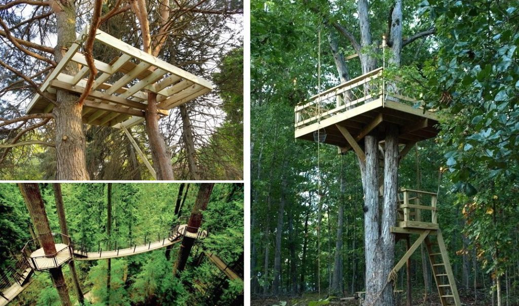 20m2 SUSPENDED TERRACE | TREE VILLAGE KIT · 4