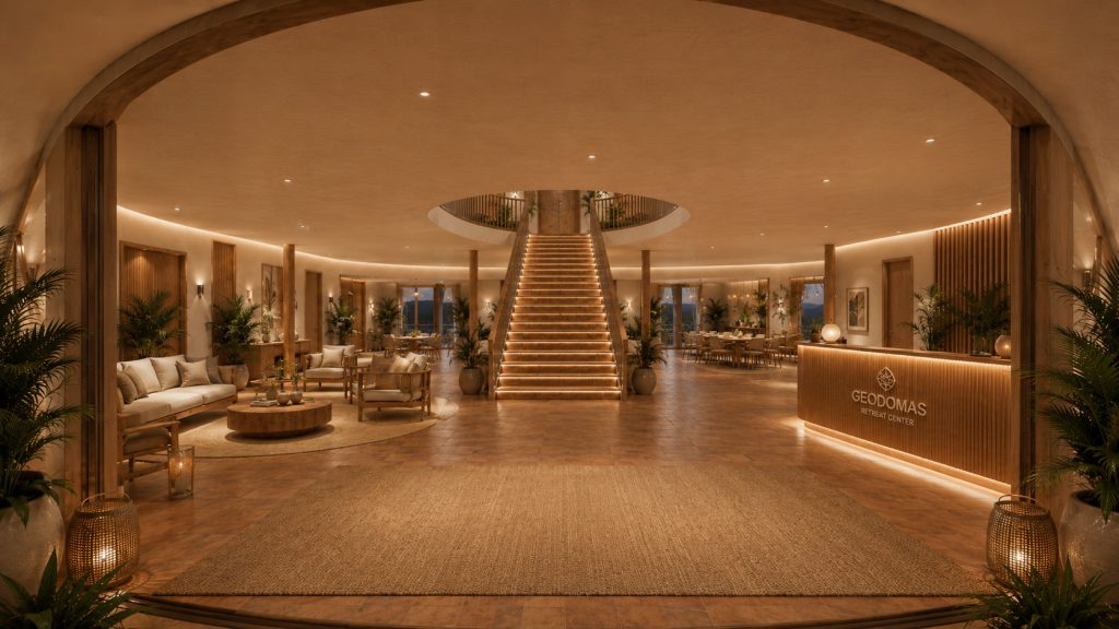 314m2 GLAMPING Ø20m ICO F6 H10m · 3