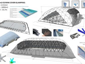 1215m2 LODOWISKO | SPORT 45x27x10,7m