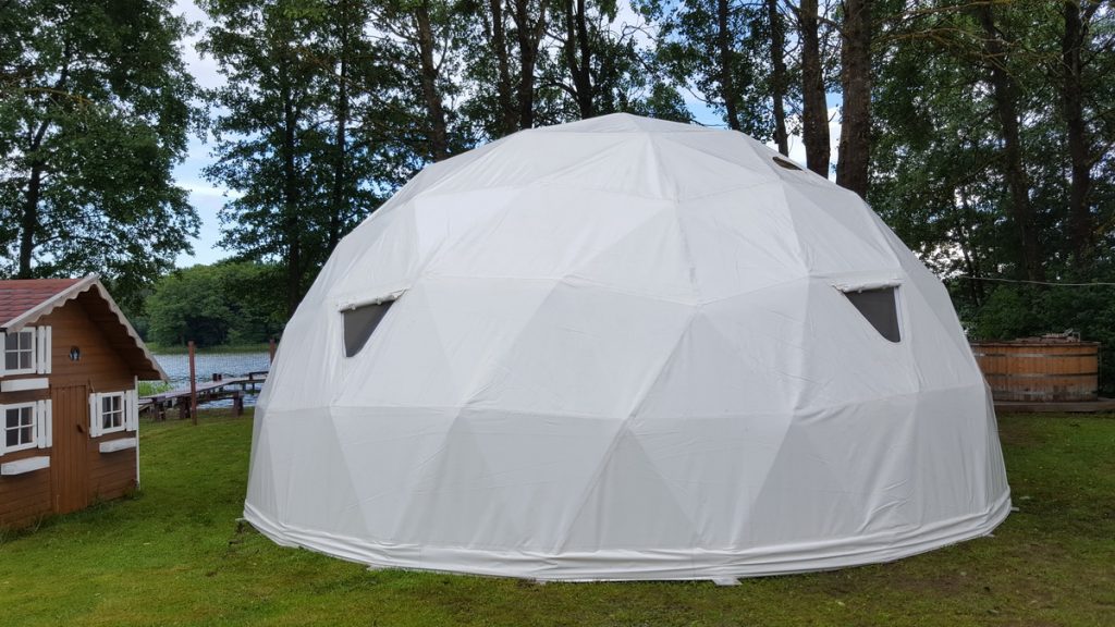 50m2 PORTABLE Ø8m ICO F4 H4m · 4