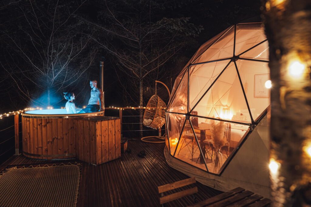 GLAMP 28  Ø6m ▪︎ 28m² | CAŁOROCZNY