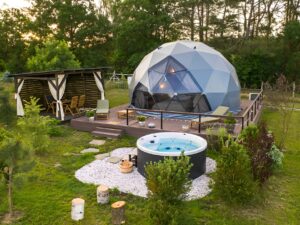 GLAMP 35  Ø6,7m ▪︎ 35m² | CAŁOROCZNY